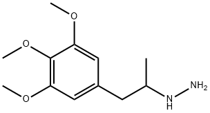 1-(3,4,5-Trimethoxy-α-methylphenethyl)hydrazine Struktur