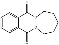 3H-2,8-Benzodioxacycloundecin-1,9-dione,4,5,6,7-tetrahydro-(9CI) Struktur