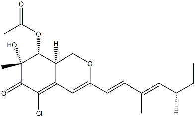 isochromophilone IV Struktur