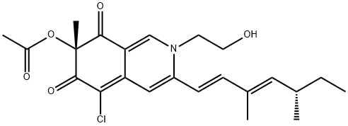 isochromophilone VI Struktur