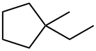 11 -Methyl-1 -ethylcyclopentane Struktur