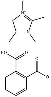 4,5-dihydro-1,2,3,4-tetramethyl-1H-Imidazolium-1,2-benzenedicarboxylate(1:1) Struktur