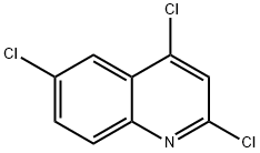 2,4,6-Trichloroquinoline Struktur