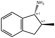 1H-Inden-1-amine,2,3-dihydro-2-methyl-,(1R,2S)-rel-(9CI) Struktur