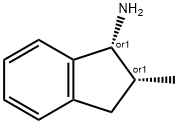 1H-Inden-1-amine,2,3-dihydro-2-methyl-,(1R,2R)-rel-(9CI) Struktur