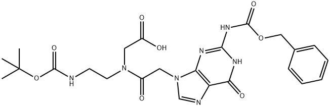 BOC-PNA-G(Z)-OH Struktur