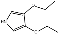 1H-Pyrrole,3,4-diethoxy-(9CI) Struktur