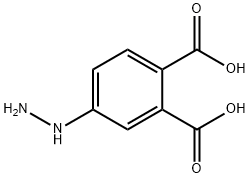 1,2-Benzenedicarboxylicacid,4-hydrazino-(9CI) Struktur