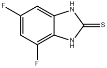 2H-Benzimidazole-2-thione,4,6-difluoro-1,3-dihydro-(9CI) Struktur