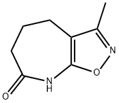 7H-Isoxazolo[5,4-b]azepin-7-one,4,5,6,8-tetrahydro-3-methyl-(9CI) Struktur