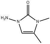 2H-Imidazol-2-one,1-amino-1,3-dihydro-3,4-dimethyl-(9CI) Struktur