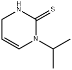 2(1H)-Pyrimidinethione,3,4-dihydro-1-(1-methylethyl)-(9CI) Struktur