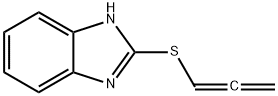 1H-Benzimidazole,2-(1,2-propadienylthio)-(9CI) Struktur