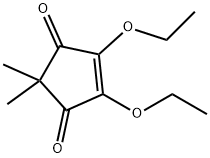 4-Cyclopentene-1,3-dione,4,5-diethoxy-2,2-dimethyl-(9CI) Struktur