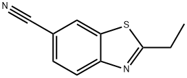 6-Benzothiazolecarbonitrile,2-ethyl-(8CI,9CI) Struktur