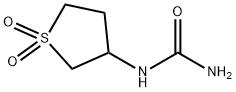 (1,1-dioxo-1$l^{6}-thiolan-3-yl)urea Struktur