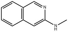 3-Isoquinolinamine,N-methyl-(9CI) Struktur