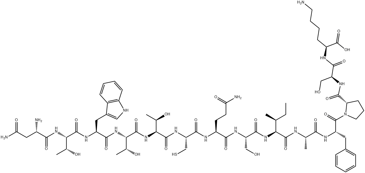 proteolipid protein 178-191 Struktur