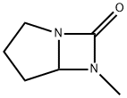 1,6-Diazabicyclo[3.2.0]heptan-7-one,6-methyl-(9CI) Struktur