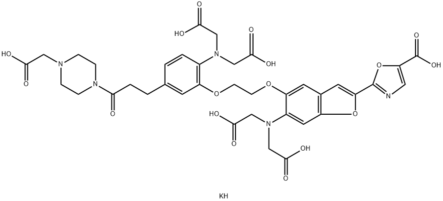 FURA PE-3 POTASSIUM SALT Struktur