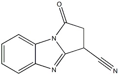 1H-Pyrrolo[1,2-a]benzimidazole-3-carbonitrile,2,3-dihydro-1-oxo-(9CI) Struktur