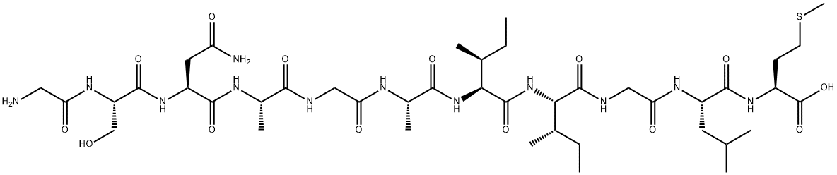 [Ala28]-Amyloid β 25-35 Struktur