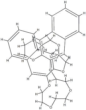 DI(2,3-NAPHTHO)-28-CROWN-8 Struktur