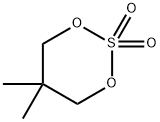 5,5-dimethyl-1,3,2$l^{6}-dioxathiane-2,2-dione Struktur