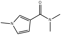 1H-Pyrrole-3-carboxamide,N,N,1-trimethyl-(9CI) Struktur