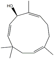 8-hydroxy-alpha-humulene Struktur