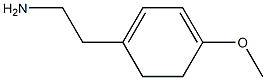 1,3-Cyclohexadiene-1-ethanamine,4-methoxy-(9CI) Struktur