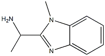 1H-Benzimidazole-2-methanamine,alpha,1-dimethyl-(9CI) Struktur