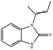 2H-Benzimidazol-2-one,1,3-dihydro-1-(1-methyl-1-propenyl)-(9CI) Struktur