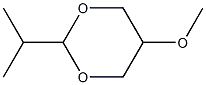 1,3-Dioxane,5-methoxy-2-(1-methylethyl)-(9CI) Struktur