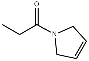 1H-Pyrrole,2,5-dihydro-1-(1-oxopropyl)-(9CI) Struktur