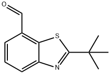 7-Benzothiazolecarboxaldehyde,2-(1,1-dimethylethyl)-(9CI) Structure