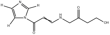 Clavulanic Acid Imidazole Derivative - Labeled d3 Struktur