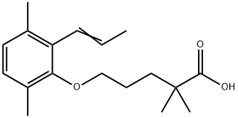 Gemfibrozil EP Impurity D Struktur