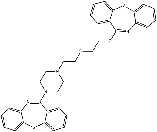 Quetiapine EP Impurity W Struktur