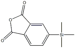 1,3-Isobenzofurandione,5-(trimethylsilyl)-(9CI) Struktur