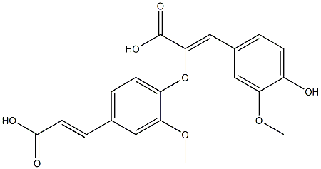 8-O-4-DIFERULICACID Struktur