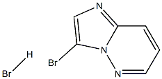 3-BROMOIMIDAZO[1,2-B]PYRIDAZINE HBR SALT Struktur