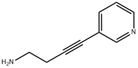 3-Butyn-1-amine,4-(3-pyridinyl)-(9CI) Struktur