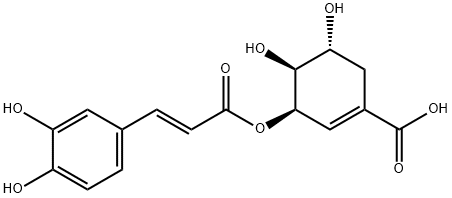 3-O-Caffeoylshikimic acid Struktur