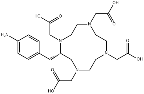 p-NH2-Bn-DOTA(B-200) Struktur