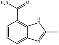 1H-Benzimidazole-4-carboxamide,2-methyl-(9CI) Struktur