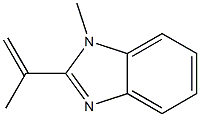 1H-Benzimidazole,1-methyl-2-(1-methylethenyl)-(9CI) Struktur