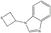 1H-Benzimidazole,1-(3-thietanyl)-(9CI) Struktur