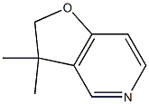 Furo[3,2-c]pyridine,2,3-dihydro-3,3-dimethyl-(9CI) Struktur