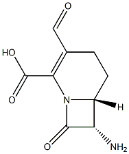 1-Azabicyclo[4.2.0]oct-2-ene-2-carboxylicacid,7-amino-3-formyl-8-oxo-,(6R- Struktur